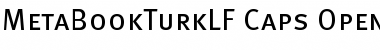MetaBookTurkLF Caps Font