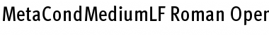 MetaCondMediumLF Font