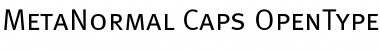 Meta Normal Caps Font