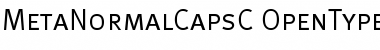 Download MetaNormalCapsC Font