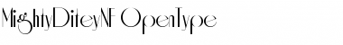 Download Mighty Ditey NF Font