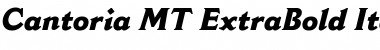 Cantoria MT ExtraBold Font