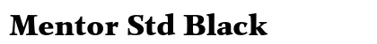 Mentor Std Black Preview