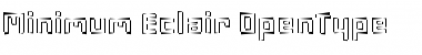 Minimum Eclair Font