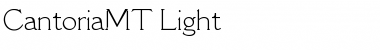 Download CantoriaMT-Light Font