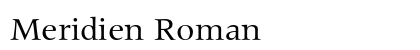 Meridien Roman Preview