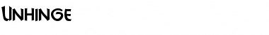 Download Unhinge Font Download Unhinge Font