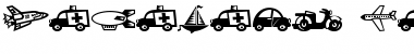 MiniPics LilVehicles Font