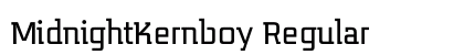 MidnightKernboy Regular Preview