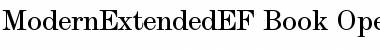 ModernExtendedEF Font