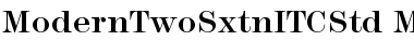 Modern TwoSxtn ITC Std Font