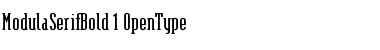 Download ModulaSerifBold Font