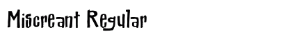 Miscreant Regular preview