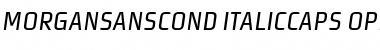 MorganSansCond ItalicCaps Font