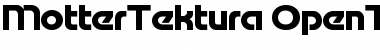 MotterTektura Font