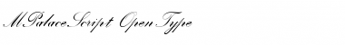 Palace Script Regular Font