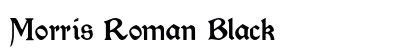 Morris Roman Black Preview