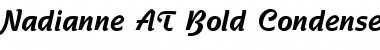 Download Nadianne AT Bold Condensed Font Download Nadianne AT Bold Condensed Font