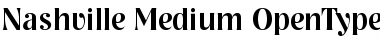 Nashville-Medium Regular Font