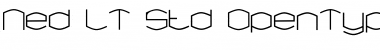 TG Ned Regular Font