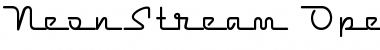 NeonStream Font