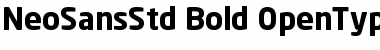 Neo Sans Std Bold Font