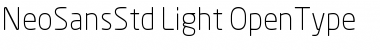 Neo Sans Std Light Font Neo Sans Std Light Font