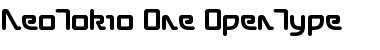 NeoTokio One Font