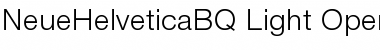 Neue Helvetica BQ Regular Font