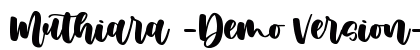 Muthiara -Demo Version- Regular preview
