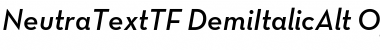 Neutra Text TF Light Alt Font