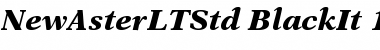 New Aster LT Std Font