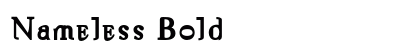 Nameless Bold preview