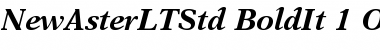 New Aster LT Std Font