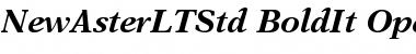 New Aster LT Std Font