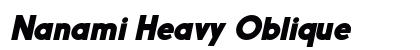 Nanami Heavy Oblique preview