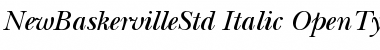 ITC New Baskerville Std Italic Font