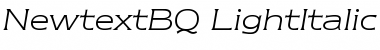 Newtext BQ Regular Font