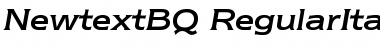 Newtext BQ Font