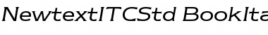 Newtext ITC Std Font