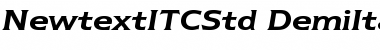 Newtext ITC Std Font