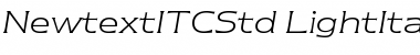 Newtext ITC Std Font