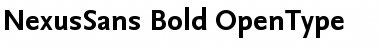 Download NexusSans Font Download NexusSans Font