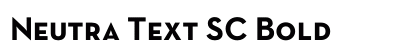 Neutra Text SC Bold preview