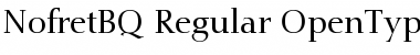 Nofret BQ Regular Font