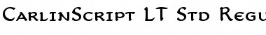 Download CarlinScript LT Std RegularSC Font