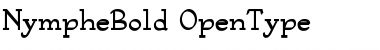 NympheBold Regular Font