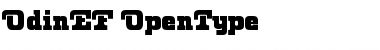 OdinEF Regular Font