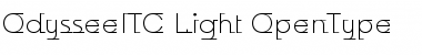 Odyssee ITC Light Font