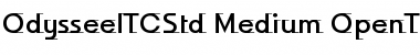 Odyssee ITC Std Medium Font